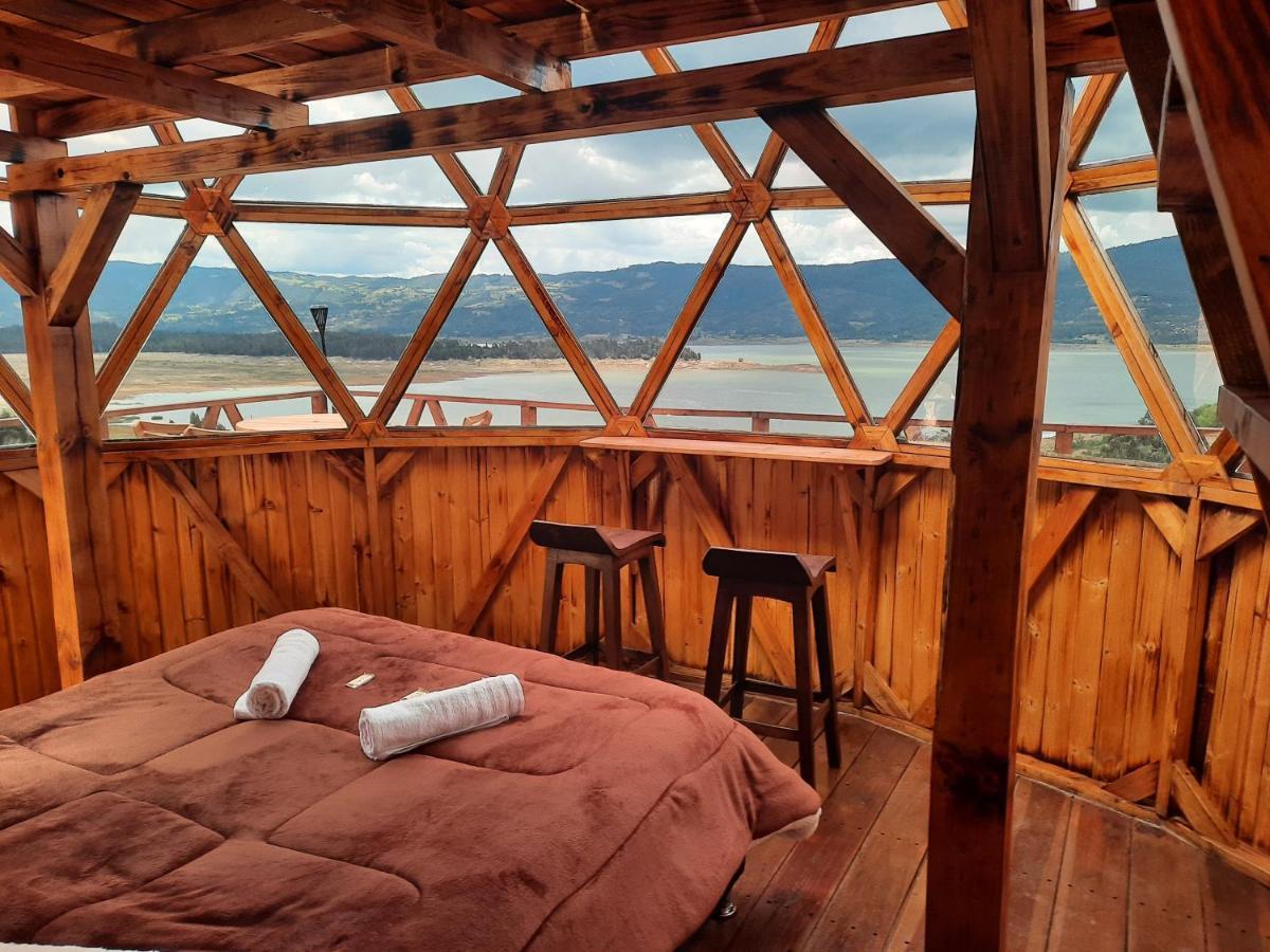 Benigno Mirador Bed & Breakfast Guatavita Luaran gambar