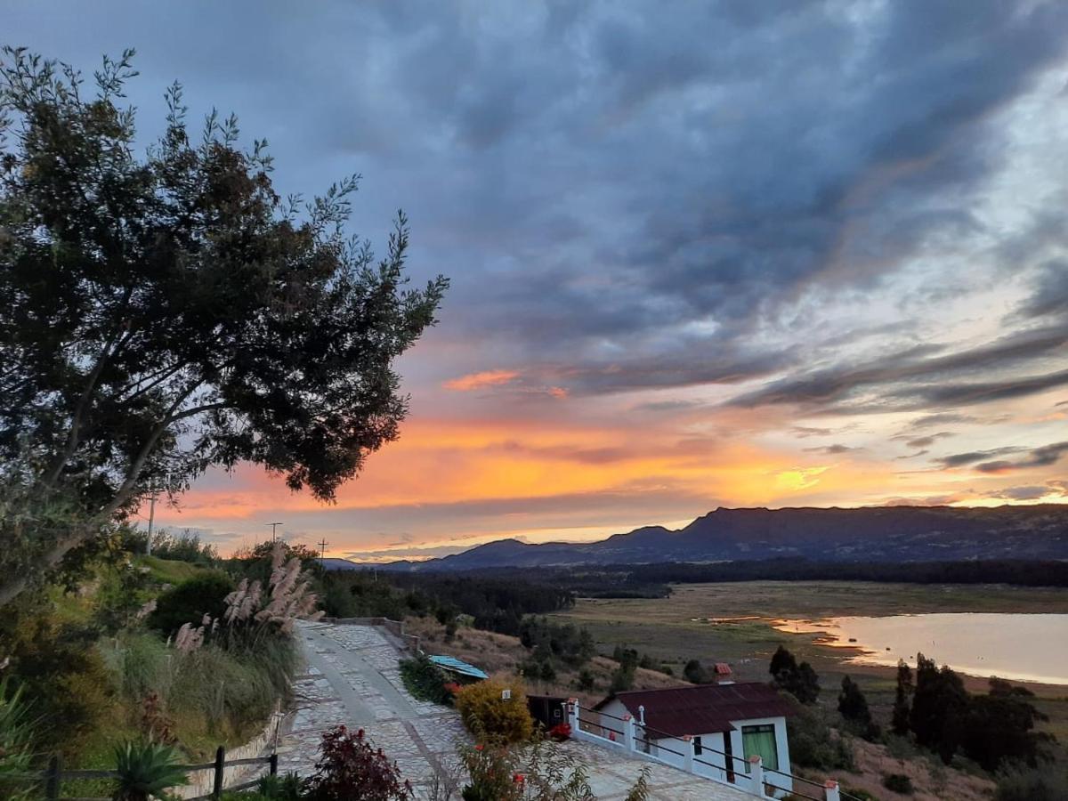 Benigno Mirador Bed & Breakfast Guatavita Luaran gambar