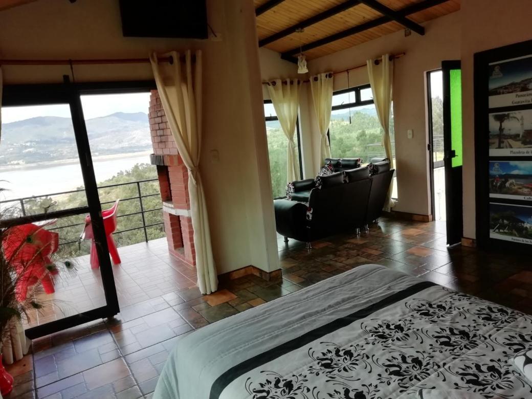 Benigno Mirador Bed & Breakfast Guatavita Luaran gambar